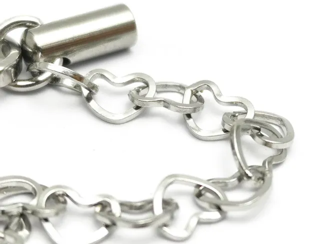 Inchizatoare otel inoxidabil cu capat de snur si prelungitor