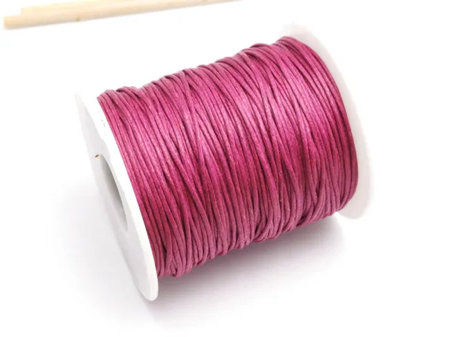 Rola ata bumbac cerata grosime 1mm visiniu (80m)