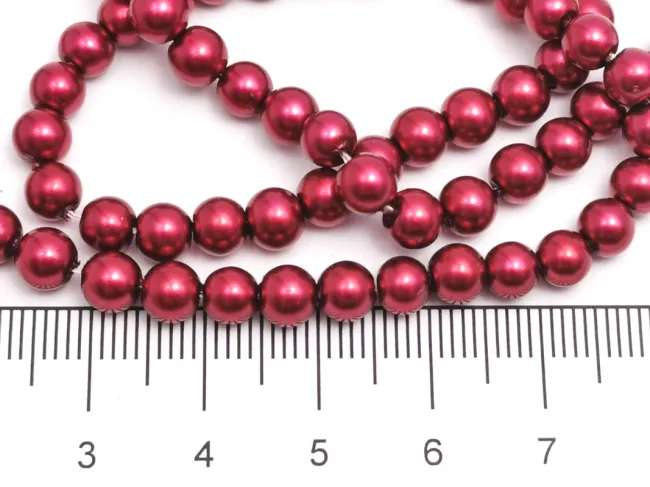Sirag perle de sticla calitate a 5mm bordo