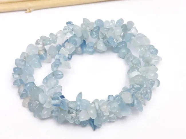 Sirag Aquamarine chipsuri 12~3x8~3mm