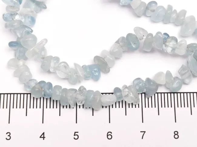 Sirag Aquamarine chipsuri 12~3x8~3mm