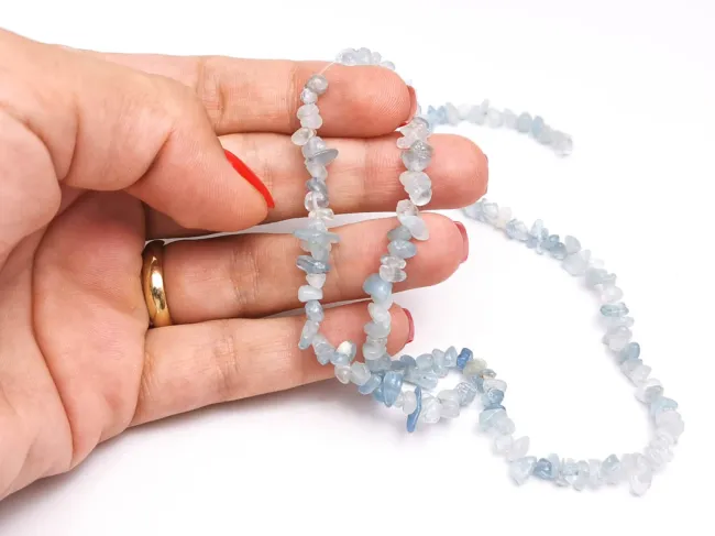 Sirag Aquamarine chipsuri 12~3x8~3mm