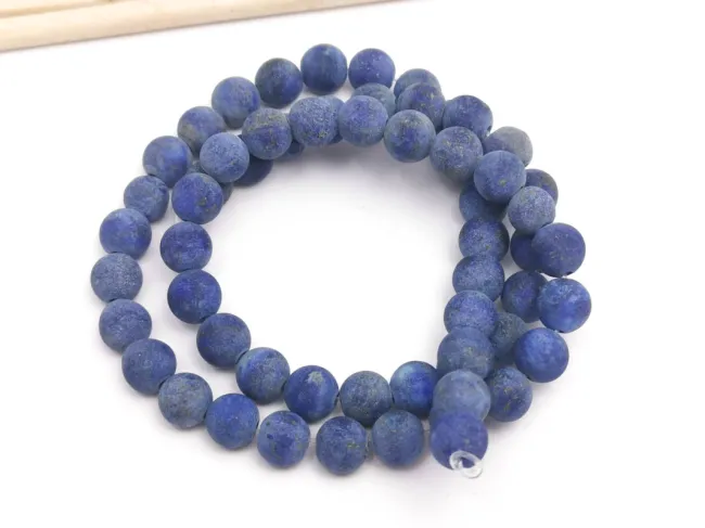 Sirag lapis lazuli mat 6mm