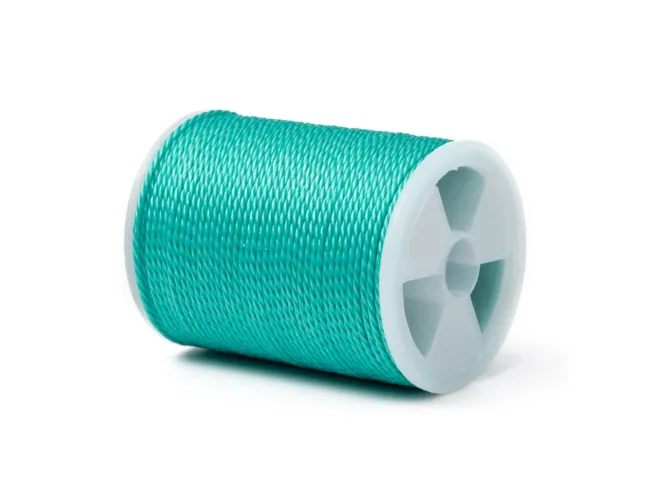 Rola snur nylon impletit grosime 1mm turcoaz (11m)