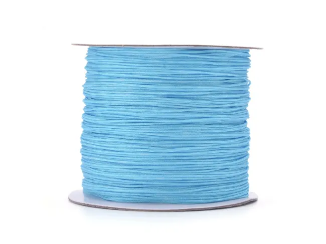 Snur cu nylon pentru bratari 0.5mm turcoaz (10m)