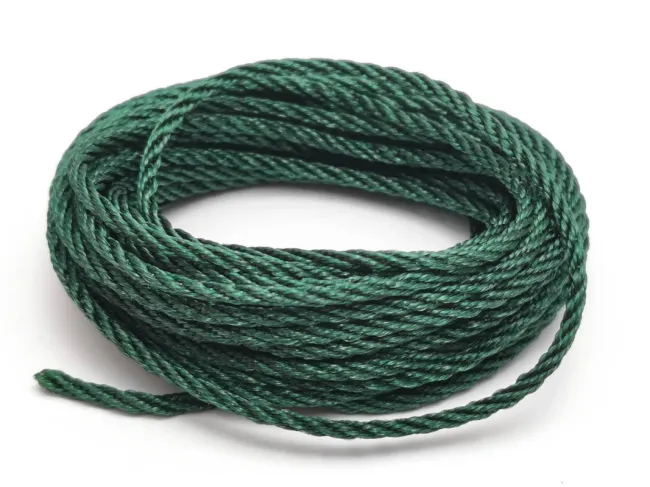 Snur nylon impletit grosime 2mm verde inchis (5metri)