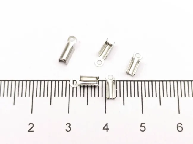 Capat snur otel inoxidabil 8x2.5x2.5mm (10buc)