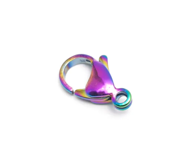 Inchizatoare carabina otel inoxidabil 304 placat IP multicolor 15x9mm