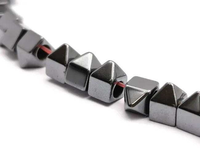 Sirag hematit cub conic 5x4x4mm