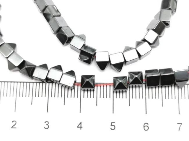 Sirag hematit cub conic 5x4x4mm