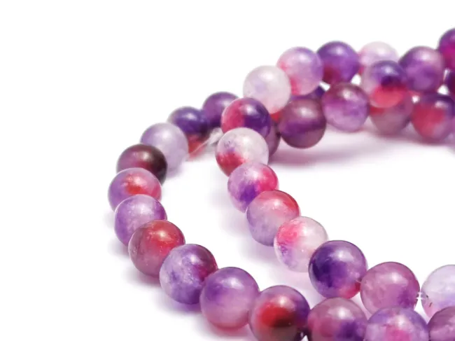 Sirag jad sfere 6mm mov magenta