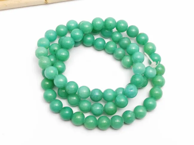 Sirag jad sfere 6mm verde menta