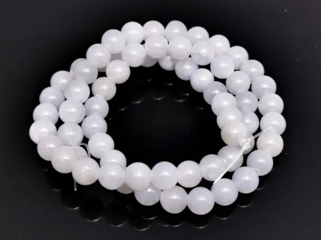 Sirag jad sfere 6mm gri pastel
