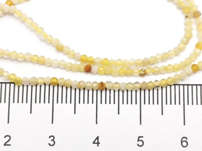 Sirag opal galben microfatetat 1.9~2mm