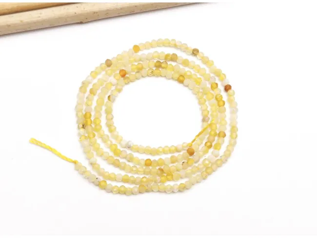 Sirag opal galben microfatetat 1.9~2mm