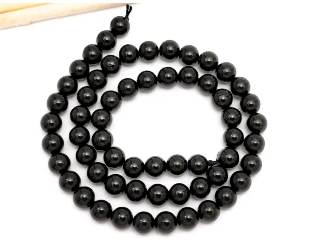 Sirag turmalina neagra 6.5mm