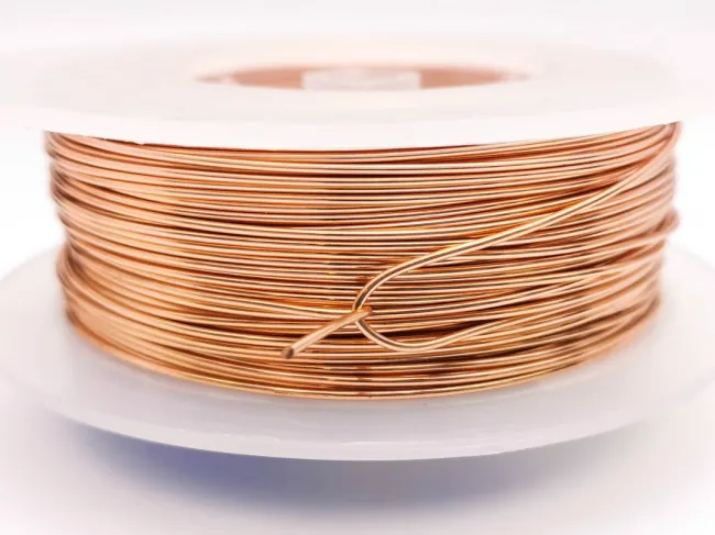 Sarma de modelaj cupru non tarnish grosime 1mm (1m)