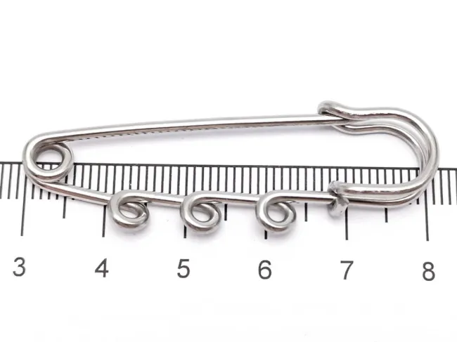 Ac de brosa otel inoxidabil 304 cu trei bucle 49x16x7mm