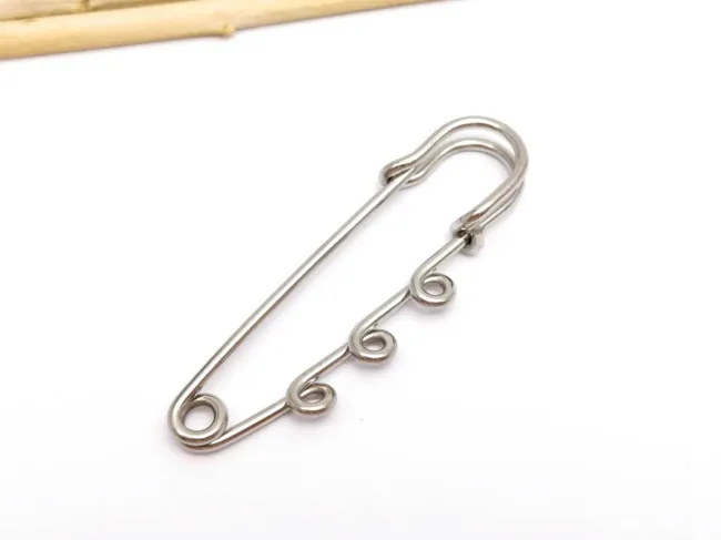 Ac de brosa otel inoxidabil 304 cu trei bucle 49x16x7mm