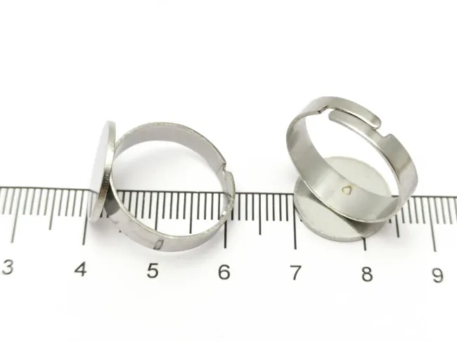 Baza de inel reglabila otel inoxidabil 304 platou 14mm