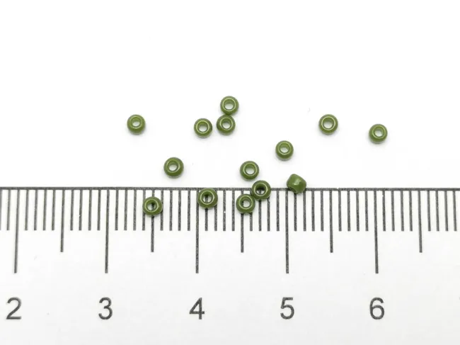 Miyuki Rocailles Rotunde 11/0 Opaque Avocado (10g)