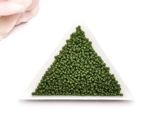 Miyuki Rocailles Rotunde 11/0 Opaque Avocado (10g)