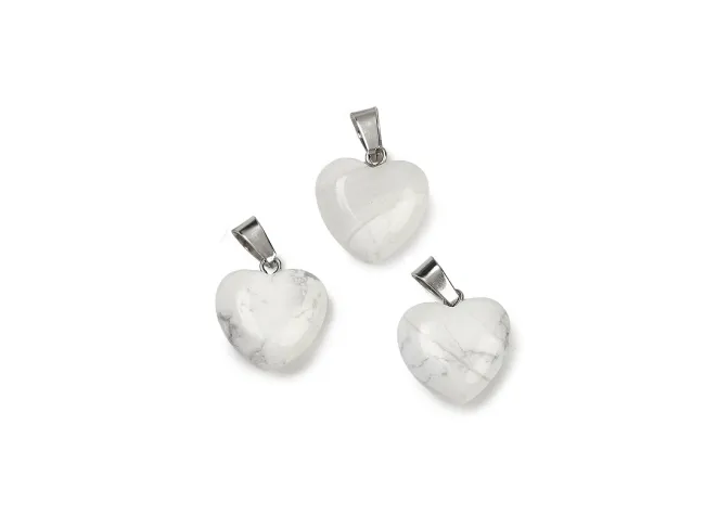 Pandantiv howlit 15mm inima