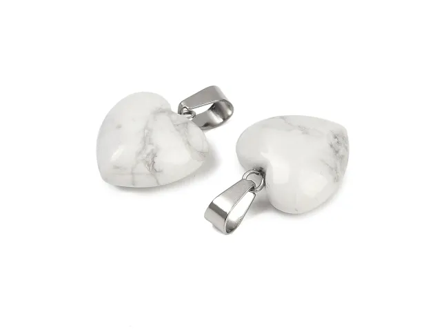 Pandantiv howlit 15mm inima