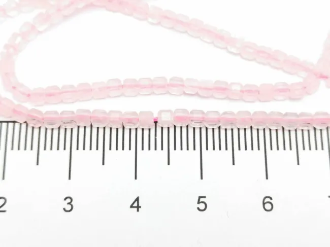 Sirag cuart roz cub 2x2mm