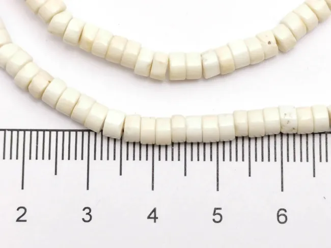 Sirag howlit natural disc 4x2mm