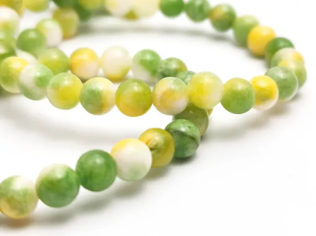 Sirag jad 4mm verde galben