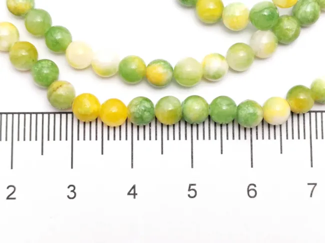 Sirag jad 4mm verde galben