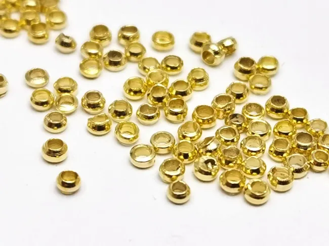 Crimp 1.8x1.5mm auriu (3g)