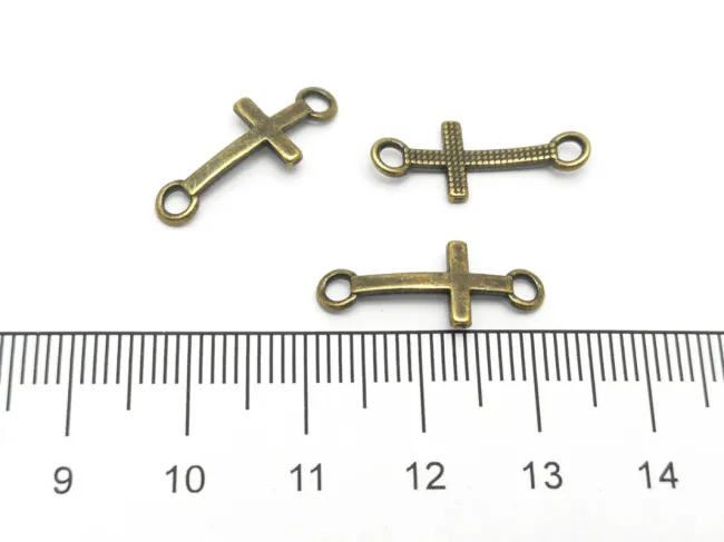 Link bronz cruce 20x8mm