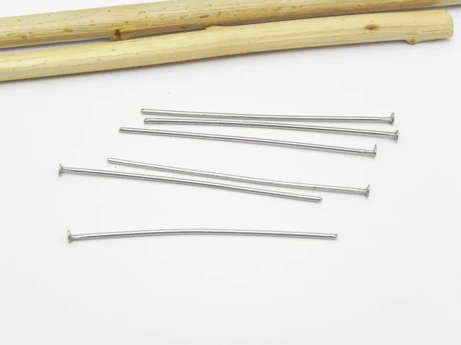 Ace cu cap otel inoxidabil lungime 3cm, grosime 0.6mm (50buc)