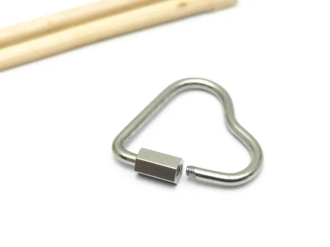 Inchizatoare otel inoxidabil 304 inima 24.5x22x4mm