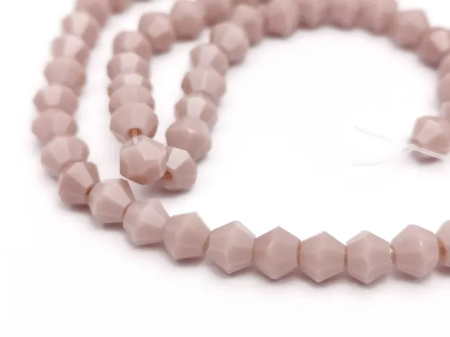 Margele cristal biconic 4mm mov pal opac (sirag)