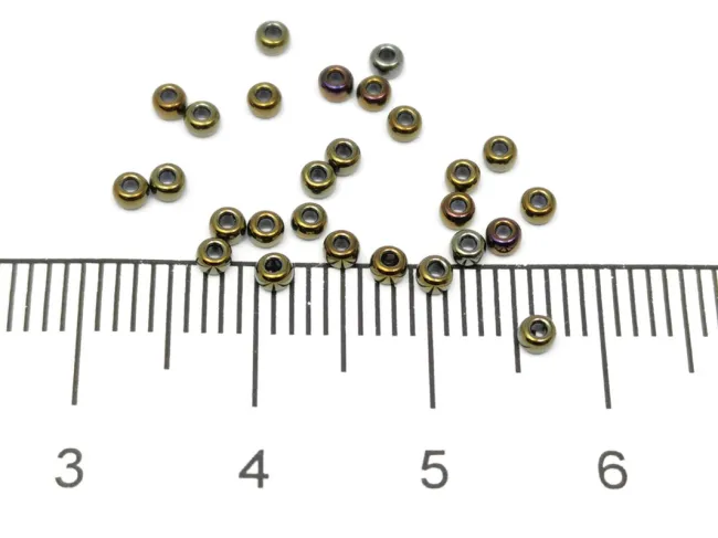 Miyuki Rocailles Rotunde 11/0 Metallic Iris Brown (10g)