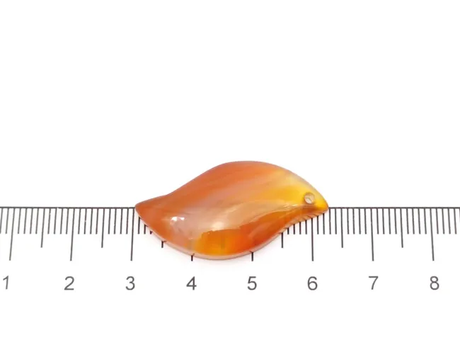 Pandantiv agate maro 34x16mm