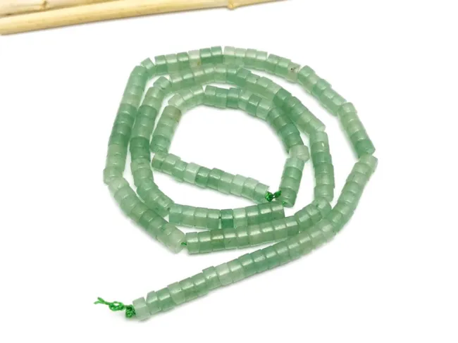 Sirag aventurin verde disc 4x2.5mm