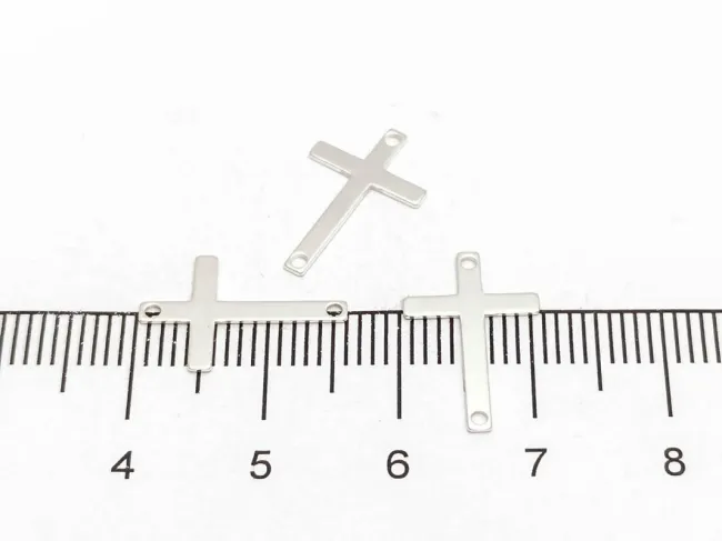 Link cruce 15x10x0.5mm argint 925 (1buc)