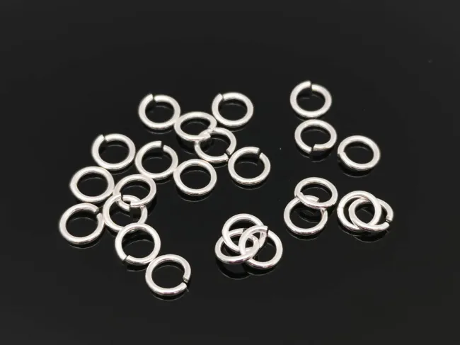 Zale argint 925 diametru 4.4mm, grosime 0.7mm (1buc)