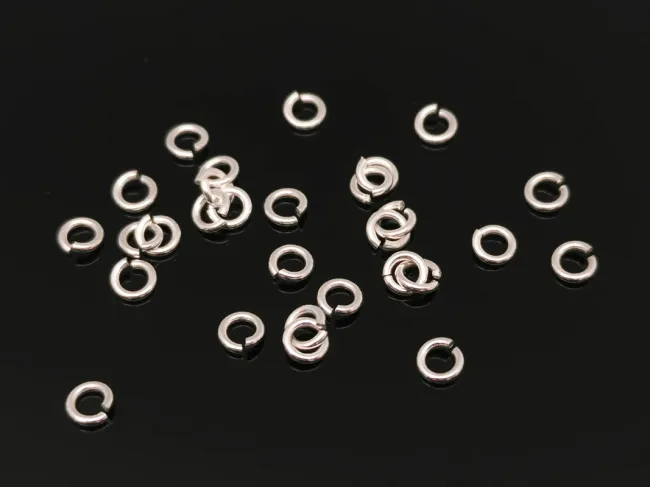 Zale argint 925 diametru 3.4mm, grosime 0.7mm (1buc)