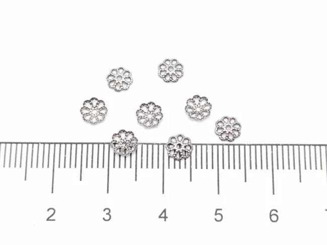 Capacele otel inoxidabil 316 hipoalergenic 5x1mm (1buc)