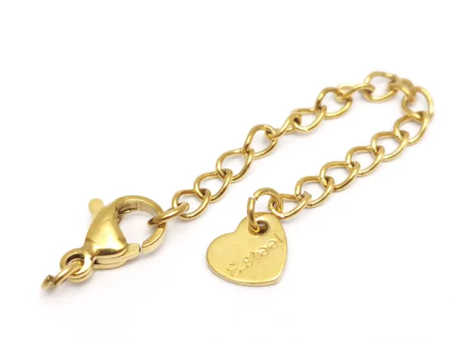 Inchizatoare carabina otel inoxidabil auriu cu prelungitor