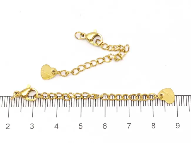 Inchizatoare carabina otel inoxidabil auriu cu prelungitor