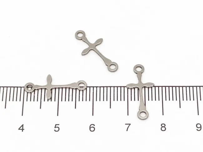 Link otel inoxidabil cruce 17x8.5x1mm