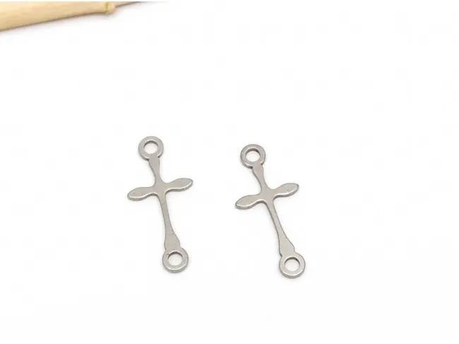 Link otel inoxidabil cruce 17x8.5x1mm