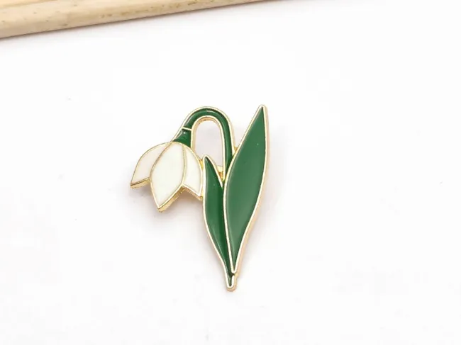 Brosa ghiocel 28x20x6mm