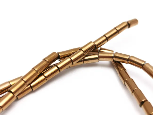 Sirag hematit tub 5x3mm bronz